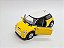 Miniatura Mini Cooper S Amarelo Metal 1:28 - Imagem 7
