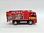 Miniatura Caminhão Rescue Bombeiro Fire Vermelho 1:64 - Imagem 8