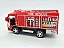 Miniatura Caminhão Rescue Bombeiro Fire Vermelho 1:64 - Imagem 2