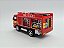 Miniatura Caminhão Rescue Bombeiro Fire Vermelho 1:64 - Imagem 6
