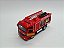 Miniatura Caminhão Rescue Bombeiro Fire Vermelho 1:64 - Imagem 9