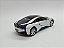 Miniatura Bmw I8 Prata Metal Kinsmart 1:36 - Imagem 9