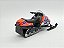 Miniatura Moto Snow Turbo Neve Laranja 1:18 - Imagem 6