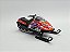 Miniatura Moto Snow Turbo Neve Laranja 1:18 - Imagem 3