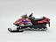 Miniatura Moto Snow Turbo Neve Laranja 1:18 - Imagem 2