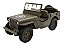 Miniatura Jeep Willys 1941 Exército Militar Metal 1:38 - Imagem 1