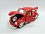 Miniatura Volkswagen Fusca Vermelho Rebaixado Metal 1:18 - Imagem 3