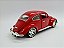 Miniatura Volkswagen Fusca Vermelho Rebaixado Metal 1:18 - Imagem 9