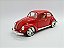 Miniatura Volkswagen Fusca Vermelho Rebaixado Metal 1:18 - Imagem 5