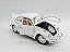 Miniatura Volkswagen Fusca Branco Metal 1:18 - Imagem 3