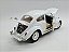 Miniatura Volkswagen Fusca Branco Metal 1:18 - Imagem 6