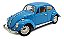 Miniatura Volkswagen Fusca Azul Metal 1:18 - Imagem 1