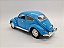 Miniatura Volkswagen Fusca Azul Metal 1:18 - Imagem 9