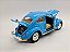 Miniatura Volkswagen Fusca Azul Metal 1:18 - Imagem 5