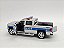 Miniatura Chevrolet Silverado 2014 Policia Metal 1:46 - Imagem 2