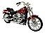 Miniatura Moto Harley Davidson Softail 1984 Metal 1:18 - Imagem 1