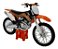 Miniatura Moto Cross Ktm 450 Sx-f Metal 1:18 - Imagem 1