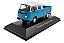 Miniatura Volkswagen Kombi Cd 1981 Pickup Azul Metal 1:43 - Imagem 1