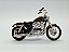 Miniatura Moto Harley Davidson Xl 1200v Seventytwo 2013 1:18 - Imagem 7