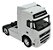 Miniatura Caminhão Volvo Fh 12 Globetrotter Branco 1:32 - Imagem 6