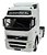 Miniatura Caminhão Volvo Fh 12 Globetrotter Branco 1:32 - Imagem 7
