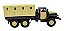 Miniatura Caminhão Ural 375 Canvas Militar Metal Ixo 1:43 - Imagem 6