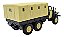 Miniatura Caminhão Ural 375 Canvas Militar Metal Ixo 1:43 - Imagem 3