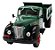 Miniatura Caminhão International Kb7 Caçamba Verde 1:43 - Imagem 4