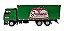 Miniatura Caminhão Volvo Fh12 Guaraná Antarctica Verde 1:43 - Imagem 3
