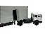 Miniatura Caminhão Fiat 190 Carreta Bau 2 Eixo MDF 1:43 - Imagem 4