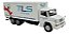 Miniatura Caminhão Mercedes Benz 1618 Truck Baú Branco 1:43 - Imagem 3