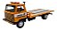 Miniatura Caminhão Puma 4t Laranja Guincho Plataforma 1:43 - Imagem 1