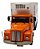 Miniatura Caminhão Scania L75 Laranja Jacaré Truck Baú 1:43 - Imagem 4
