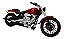 Miniatura Moto Harley Davidson Breakout 2016 Vermelho 1:18 - Imagem 1