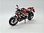 Miniatura Moto Ducati Streetfighter S Vermelho 1:12 - Imagem 7