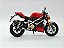 Miniatura Moto Ducati Streetfighter S Vermelho 1:12 - Imagem 6