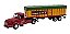 Miniatura Caminhão Articulado Willeme Lc610 Vermelho 1:43 - Imagem 1