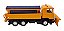 Miniatura Caminhão Trator Scania P380 Retira Neve Metal 1:87 - Imagem 5