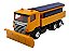 Miniatura Caminhão Trator Scania P380 Retira Neve Metal 1:87 - Imagem 1