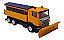 Miniatura Caminhão Trator Scania P380 Retira Neve Metal 1:87 - Imagem 2