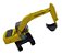 Miniatura Caminhão Trator Escavadeira New Holland Metal 1:87 - Imagem 7