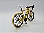 Miniatura Bicicleta Speed Mountain Bike Amarelo Metal 1:10 - Imagem 7