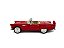 Miniatura Ford Thunderbird Conversível 1956 Vermelho 1:24 - Imagem 9