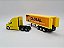 Miniatura Caminhão Freightliner Cascadia Baú Amarelo 1:64 - Imagem 7