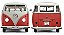 Fascículo Nº 80 Volkswagen Kombi Samba Bus 1:8 Altaya - Imagem 5