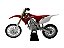 Miniatura Moto Cross Honda CRF450 R NewRay Escala 1:6 - Imagem 6