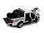 Miniatura Ford F350 Ranger Branco Acende Luz Som Metal 1:32 - Imagem 8