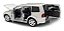 Miniatura Mitsubishi Pajero Full Prata Acende Luz E Som 1:32 - Imagem 3