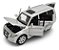 Miniatura Mitsubishi Pajero Full Prata Acende Luz E Som 1:32 - Imagem 4