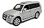 Miniatura Mitsubishi Pajero Full Prata Acende Luz E Som 1:32 - Imagem 1